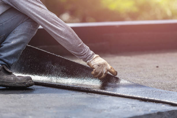 Professional Emergency Waterproofing technician working in Lakeland, MN